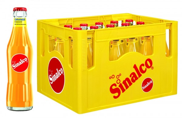 24 x Sinalco Orange 0,33L Originalkiste Glasflasche MEHRWEG