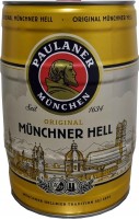 Paulaner Münchner Hell 5 liter 4,9% vol partyvaatje BESCHIKBAAR Paulaner Münchner Hell 5 liter 4,9% vol partyvaatje BESCHIKBAAR