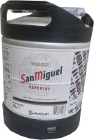 San Miguel Especial Perfect Draft 6 liter vat 5,4% vol. Herbruikbare aanbetaling San Miguel Especial Perfect Draft 6 liter vat 5,4% vol. Herbruikbare aanbetaling