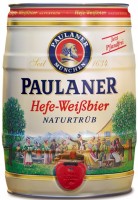 Paulaner Hefe-Weissbier Naturtrüb 5,5 % vol 5 Liter Partyfass EINWEG Paulaner Hefe-Weissbier Naturtrüb 5,5 % vol 5 Liter Partyfass EINWEG