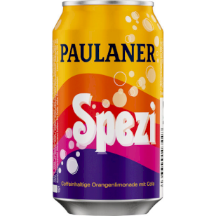 24 x Paulaner Spezi 0,33L Dose EINWEG