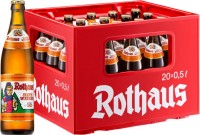 20 x Rothaus Hefeweizen 0,5 L 5,4% ABV Fles Doos HERVULBAAR 20 x Rothaus Hefeweizen 0,5 L 5,4% ABV Fles Doos HERVULBAAR
