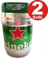 2 x Heineken Partyfass 5L draughtkeg 5%vol. 2 x Heineken Partyfass 5L draughtkeg 5%vol.
