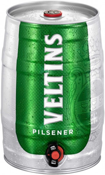 Veltins Pilsener 5 liter feestvat 4,8% vol.