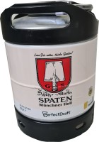 Spaten Münchner Hell Perfect Draft herbruikbaar 6 liter vat 5,2% vol. Herbruikbare aanbetaling Spaten Münchner Hell Perfect Draft herbruikbaar 6 liter vat 5,2% vol. Herbruikbare aanbetaling