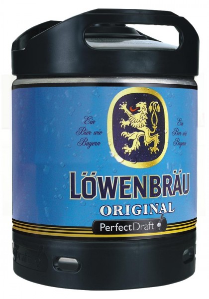 Löwenbräu Original Perfect Draft 6 Liter Fass 5,2 % vol MEHRWEG