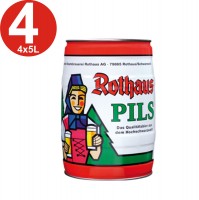 4x Rothaus Pils 5 L Partyfass 5,1% vol 4x Rothaus Pils 5 L Partyfass 5,1% vol