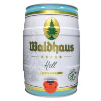 Waldhaus hell Boshuis helder 5 liter 4,6% vol. feestvat Waldhaus hell Boshuis helder 5 liter 4,6% vol. feestvat