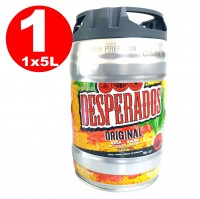 Desperados Bier mit Tequila Partyfass 5 Liter Fass inkl. Zapfhahn 5,9% vol. Desperados Bier mit Tequila Partyfass 5 Liter Fass inkl. Zapfhahn 5,9% vol.