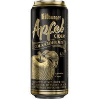 24 blikken 0,5L Bitburger Appel Cola Cider alc. 4,3% vol eenmalige storting 24 blikken 0,5L Bitburger Appel Cola Cider alc. 4,3% vol eenmalige storting