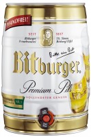 Bitburger Premium Pils 5 Liter Partyfass 4,8% vol Bitburger Premium Pils 5 Liter Partyfass 4,8% vol